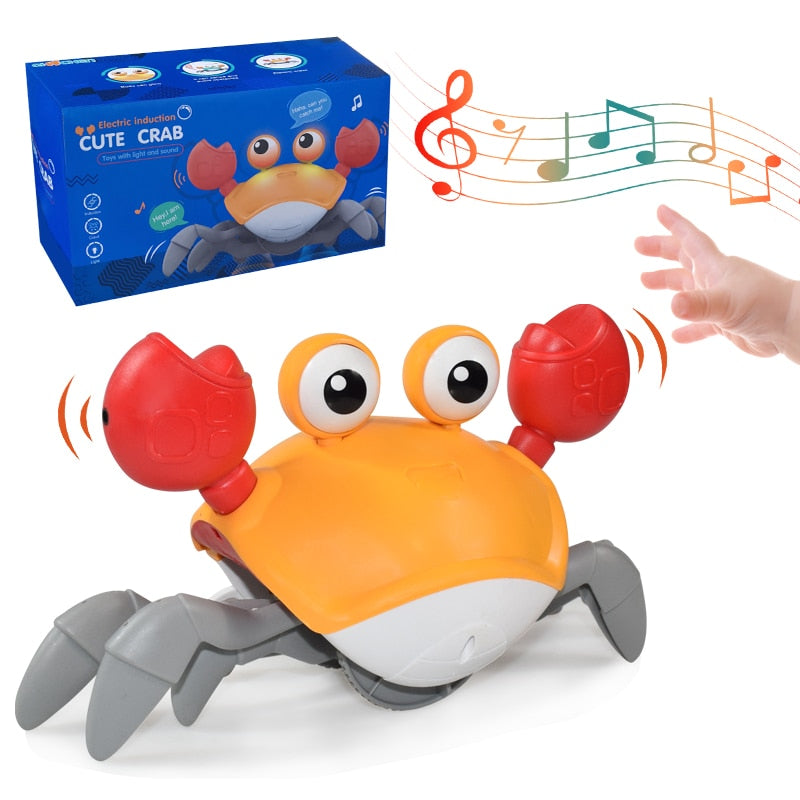 Caranguejo ou Polvo Fujão - Brinquedo Interativo para Diversão Infantil